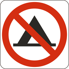 no-camping